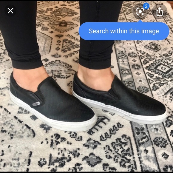 vans perf slip on
